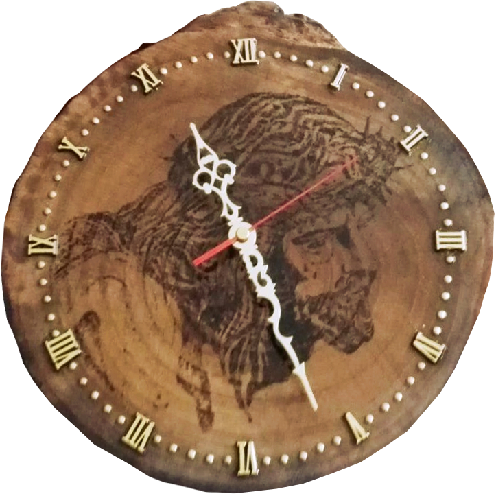 reloj madera 3 cristo trans