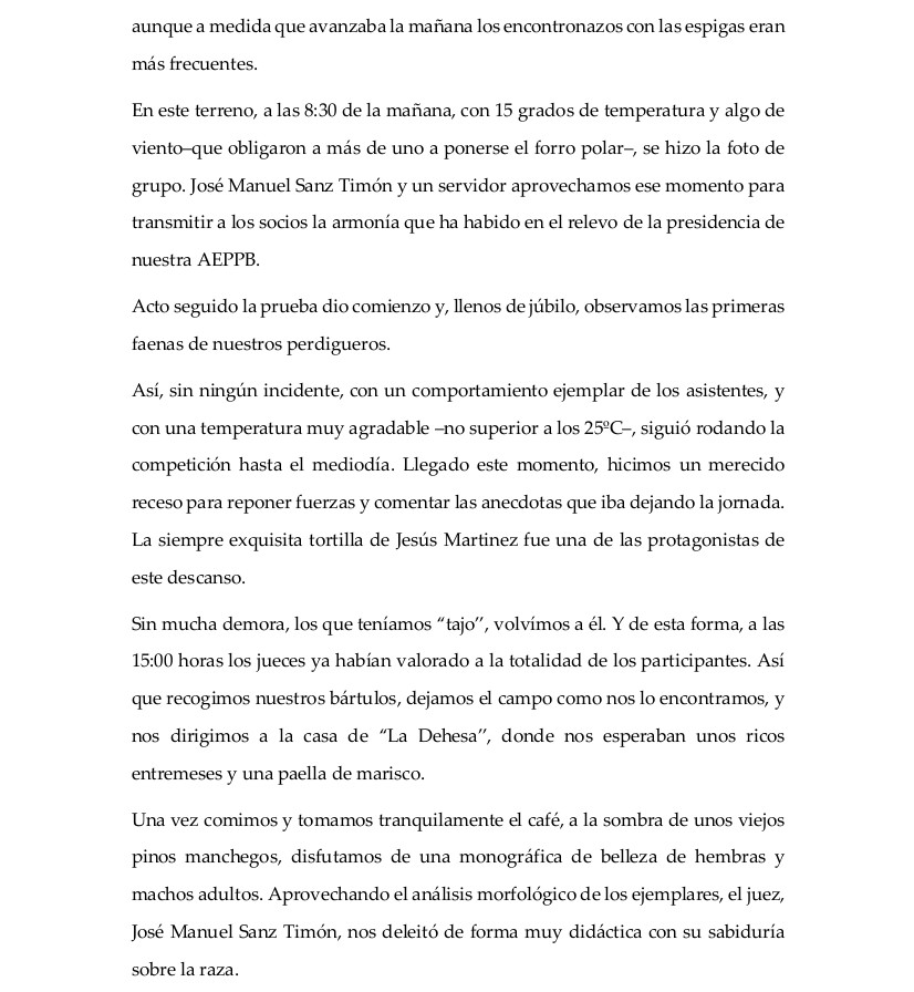 3 Comentario del presidente sobre la prueba de Villasequilla